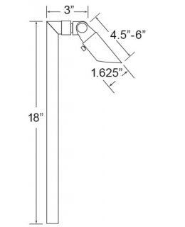 Encore LEDBL-72-MR11-LED Area Path Light